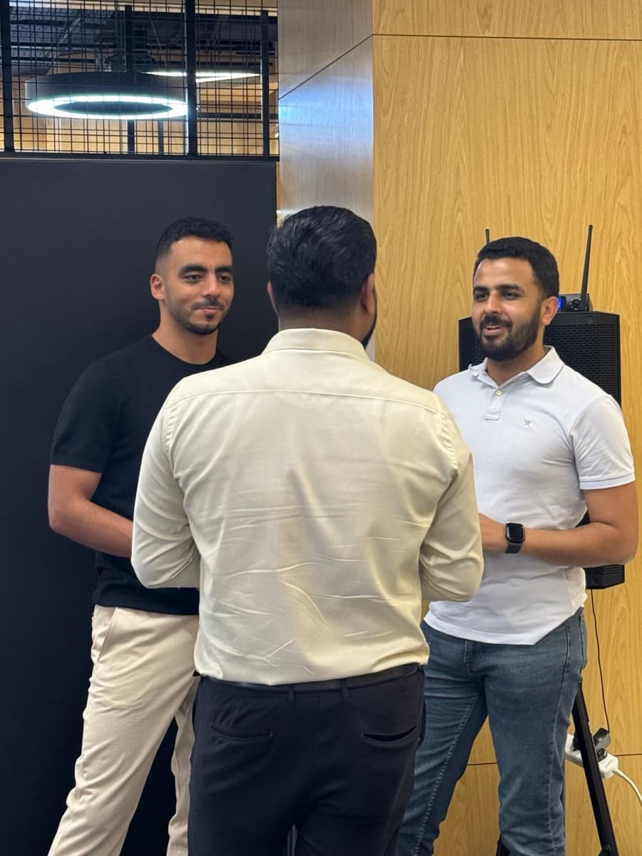 The room at an Engage HR Cafe meetup in Dubai — photo 6