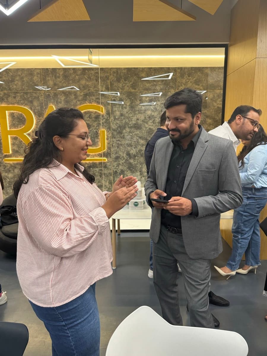 The room at an Engage HR Cafe meetup in Dubai — photo 7